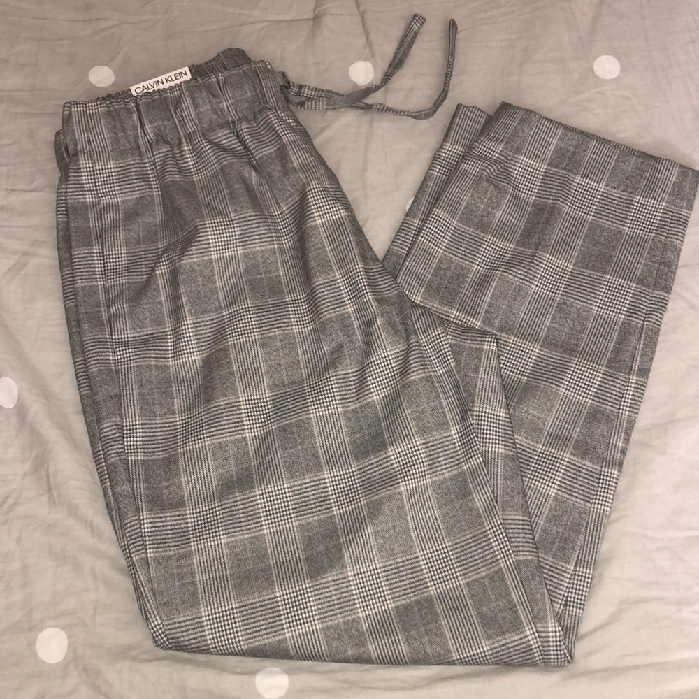 Calvin Klein Suit Pants with Drawstring Size 6